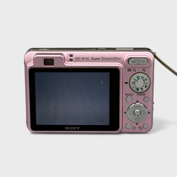 Sony Cybershot DSC-W120 Digital Camera | 7.2MP | Pink - Picture 5 of 5
